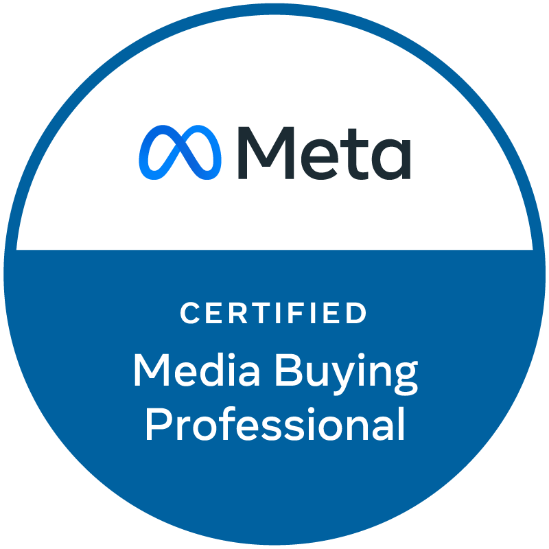 Meta Media Buying Professional certification badge